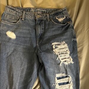 No Boundaries Ripped Denim Jeans